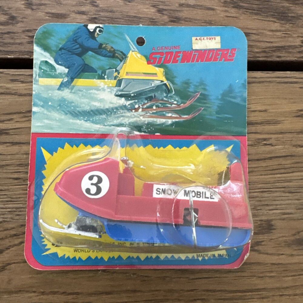 1960S DURHAM WIND-UP SNOWMOBILE MIV MADE IN JAPAN New
